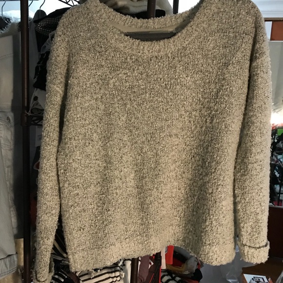 Garage Size M Gray White Black Sweater - Picture 2 of 3